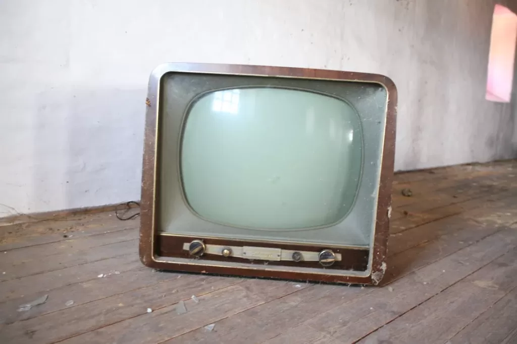 Old Circular TV