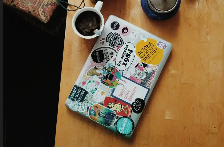 Are Stickers on a Laptop Unprofessional?